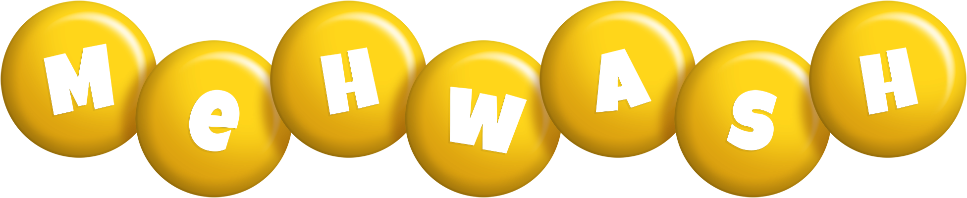 Mehwash candy-yellow logo
