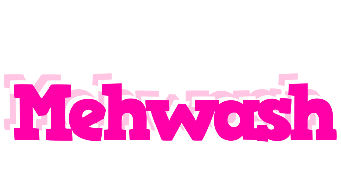Mehwash dancing logo