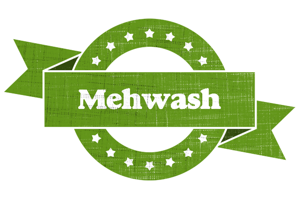 Mehwash natural logo