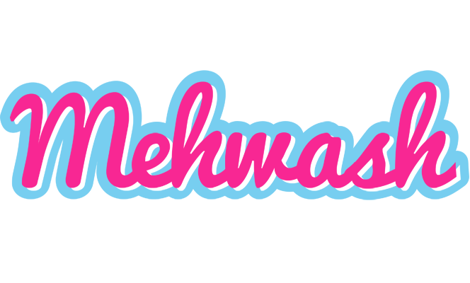 Mehwash popstar logo
