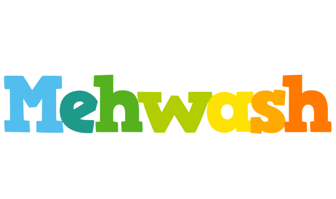 Mehwash rainbows logo