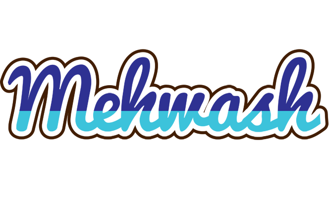 Mehwash raining logo