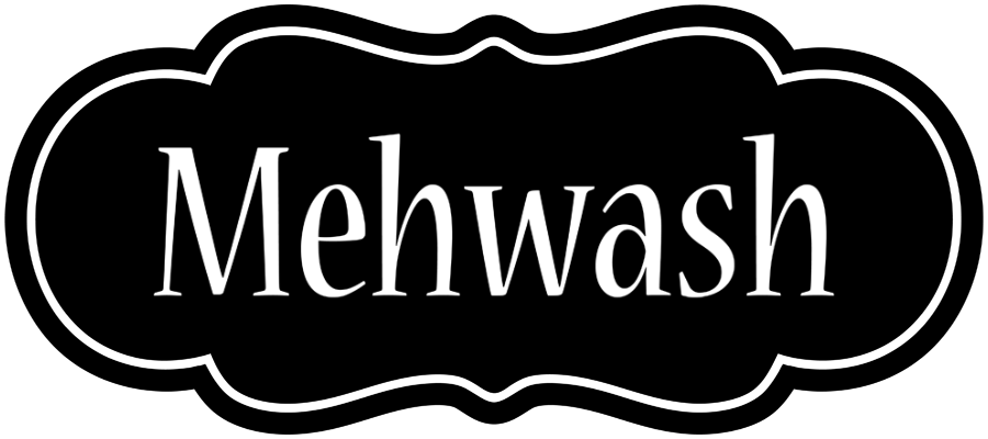Mehwash welcome logo