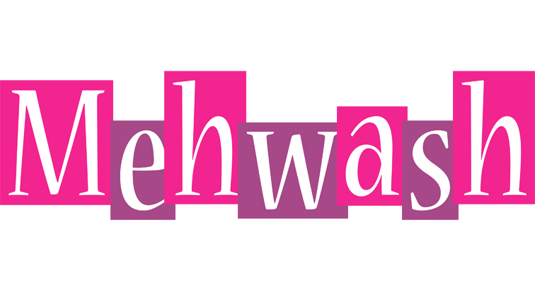 Mehwash whine logo