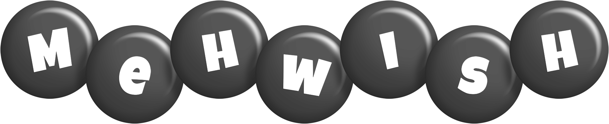 Mehwish candy-black logo