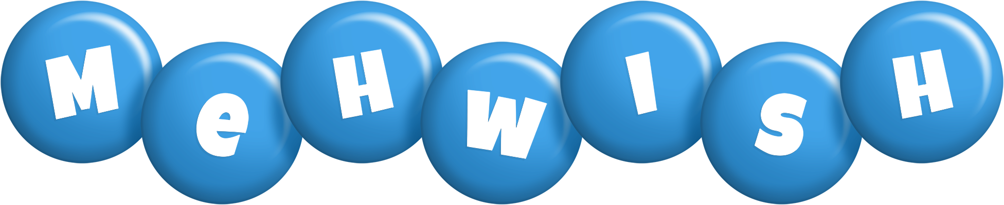 Mehwish candy-blue logo