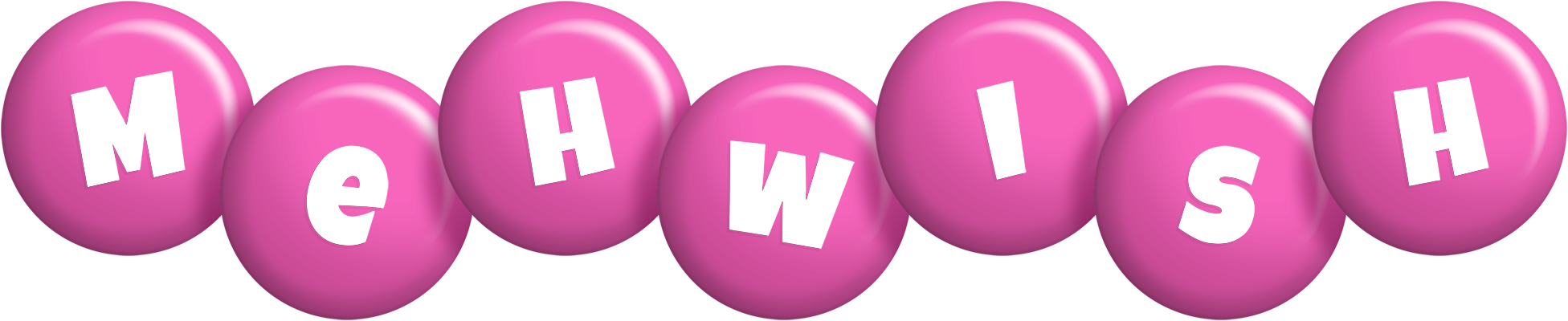 Mehwish candy-pink logo
