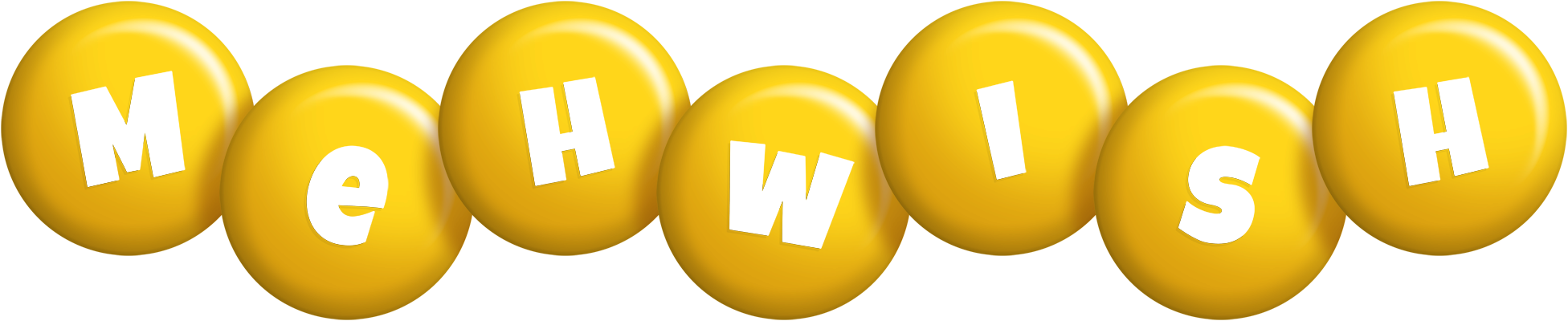 Mehwish candy-yellow logo