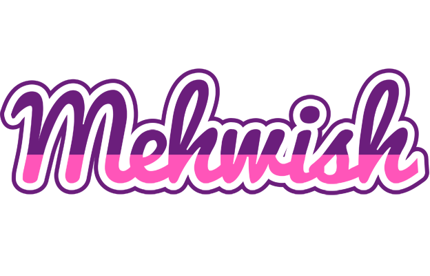 Mehwish cheerful logo