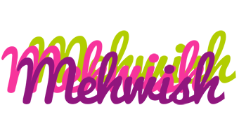 Mehwish flowers logo