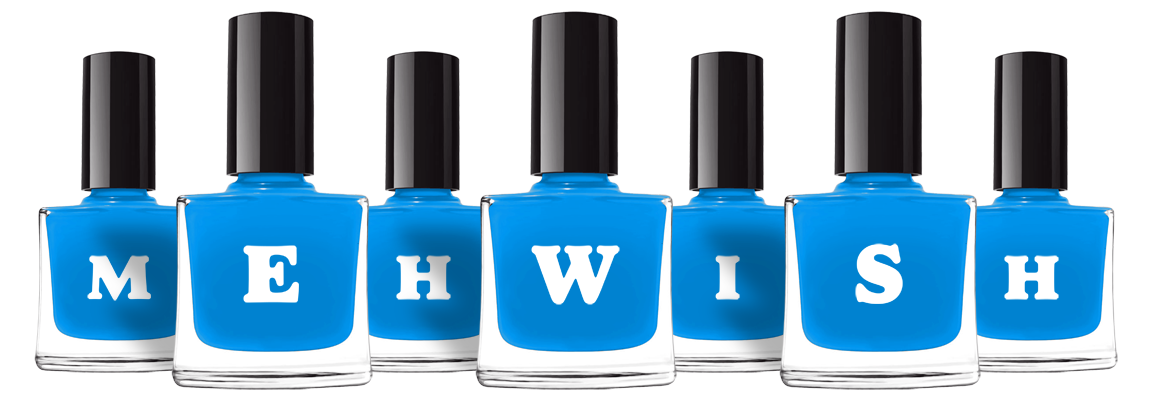Mehwish glossy logo