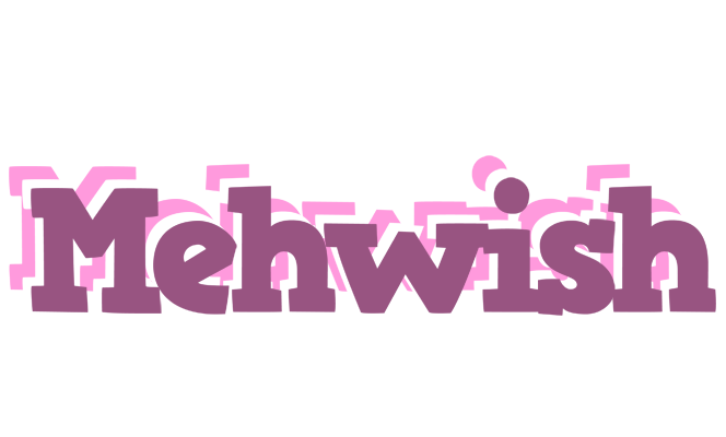 Mehwish relaxing logo