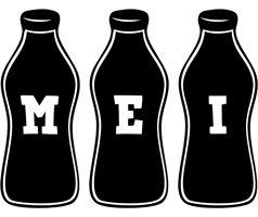 Mei bottle logo
