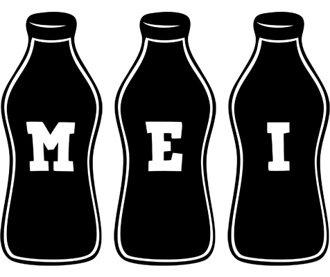 Mei bottle logo