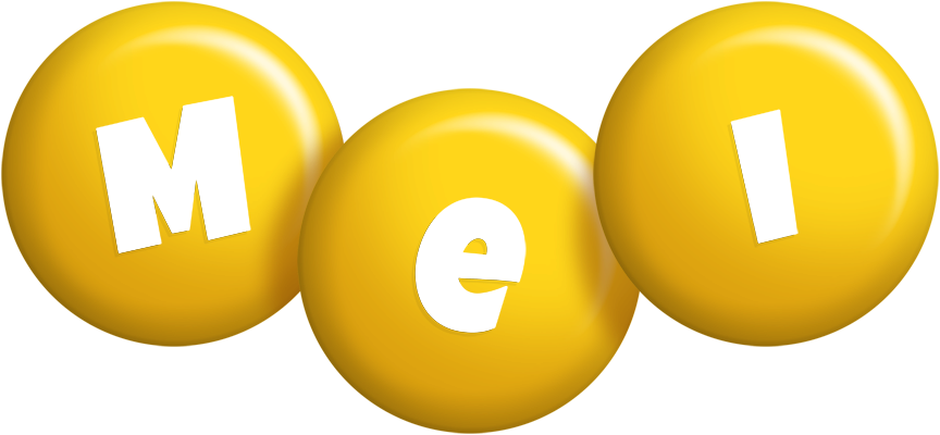 Mei candy-yellow logo