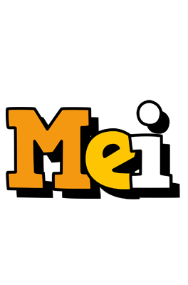 Mei cartoon logo
