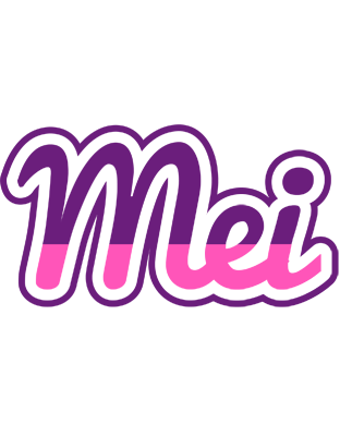 Mei cheerful logo