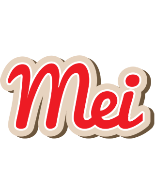 Mei chocolate logo