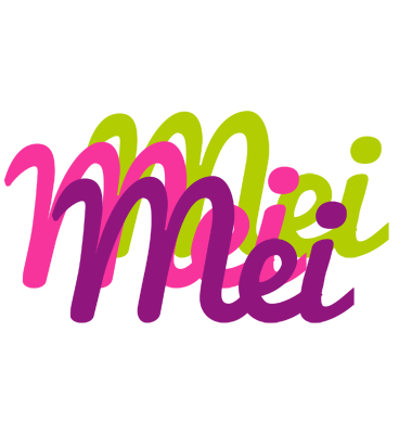 Mei flowers logo