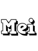 Mei snowing logo