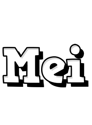 Mei snowing logo