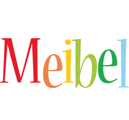 Meibel birthday logo
