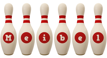 Meibel bowling-pin logo