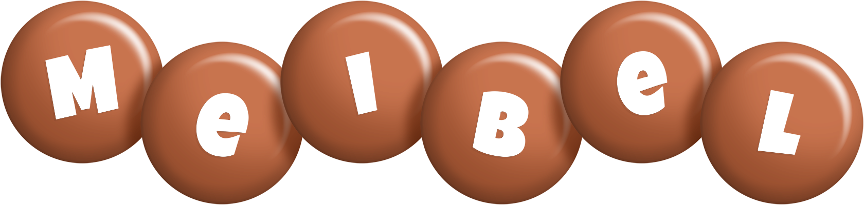 Meibel candy-brown logo