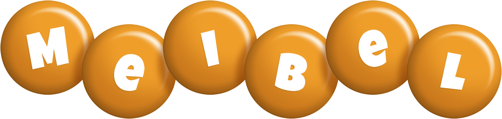 Meibel candy-orange logo