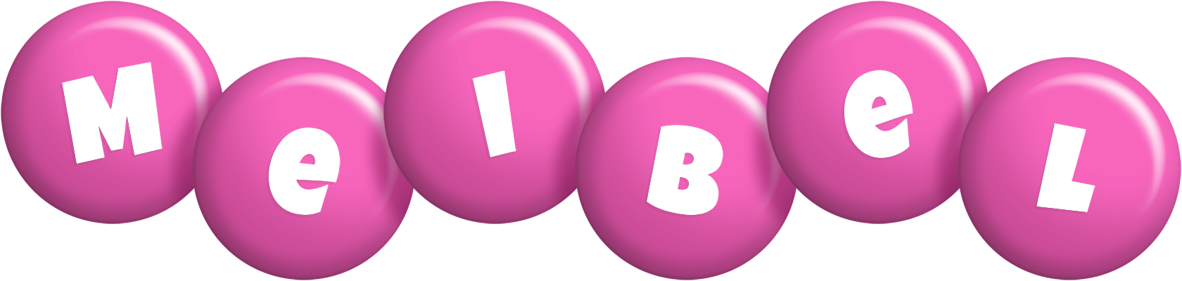 Meibel candy-pink logo