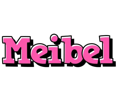 Meibel girlish logo