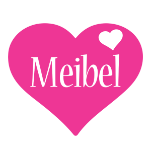 Meibel love-heart logo