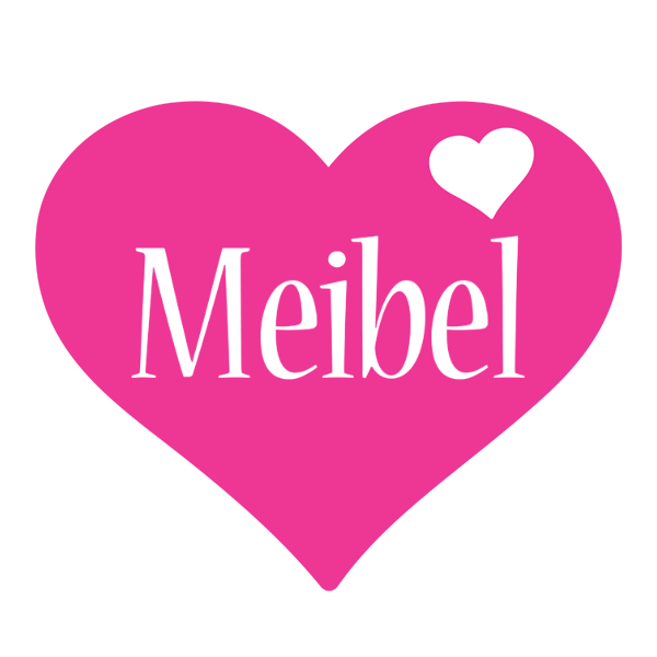 Meibel love-heart logo
