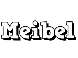 Meibel snowing logo