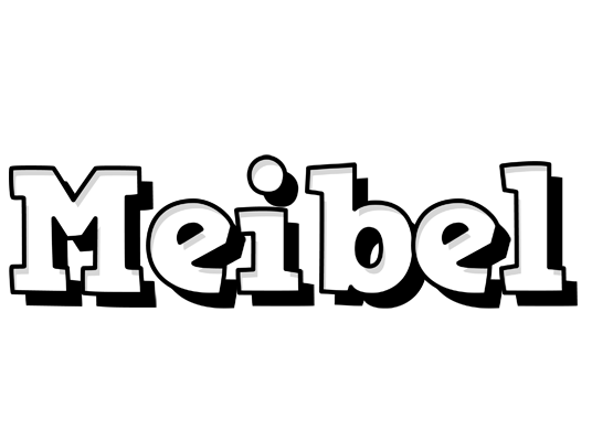 Meibel snowing logo