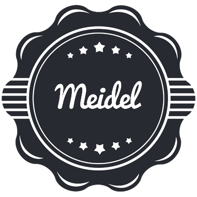 Meidel badge logo