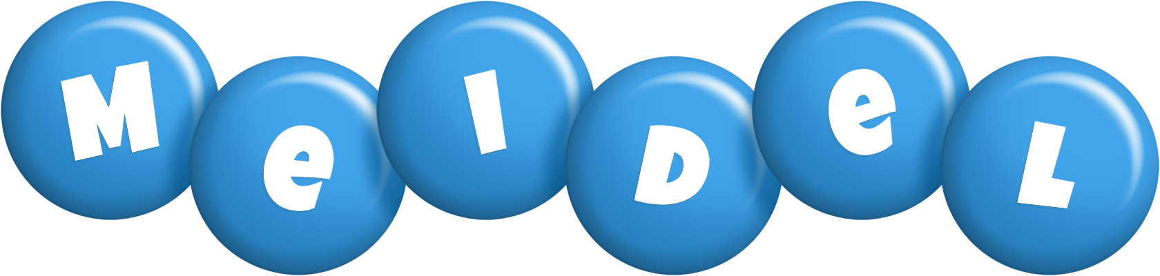 Meidel candy-blue logo