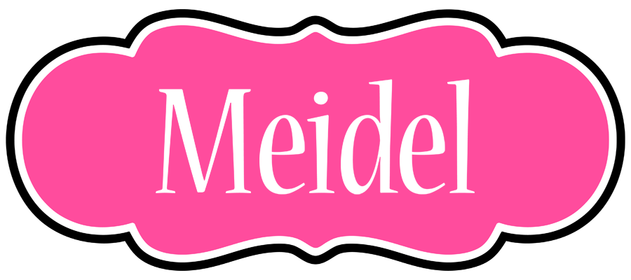 Meidel invitation logo