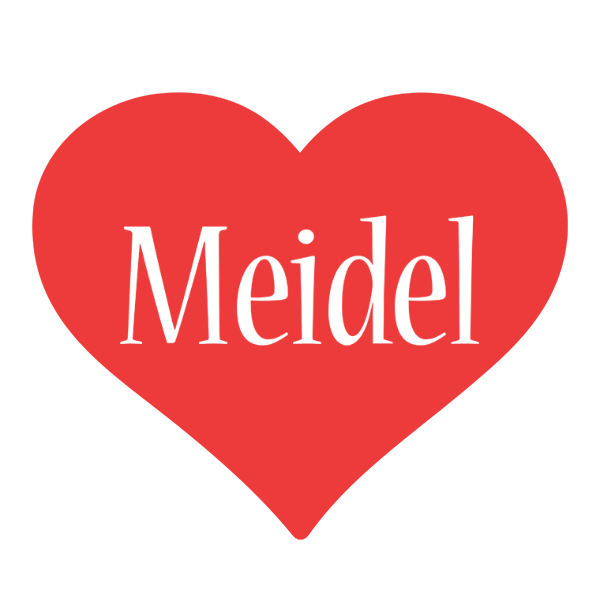 Meidel love logo