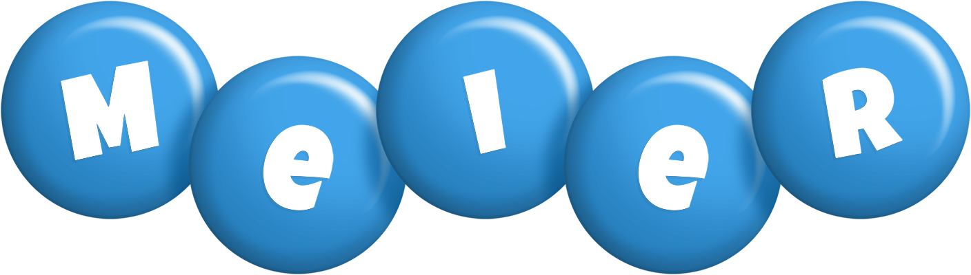 Meier candy-blue logo
