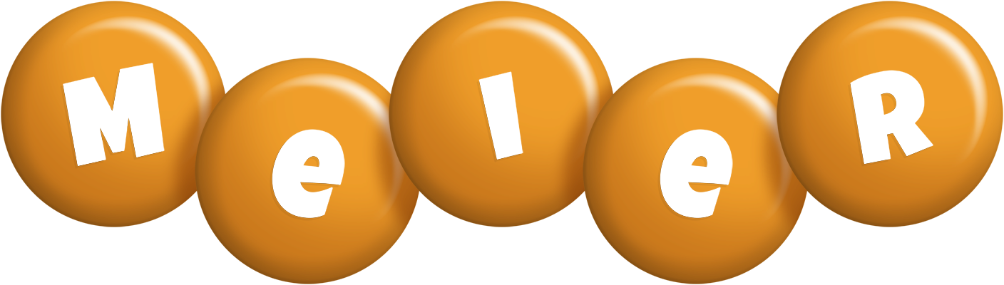 Meier candy-orange logo