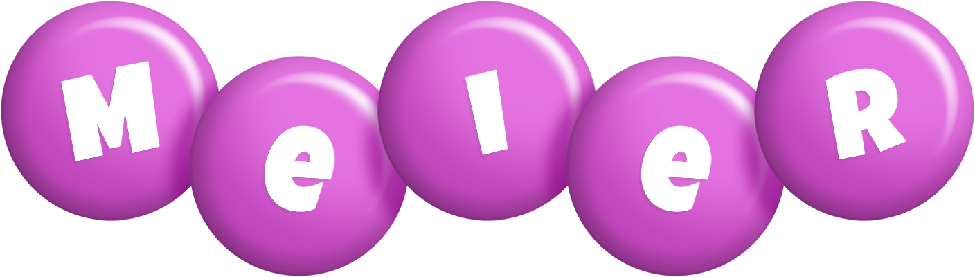 Meier candy-purple logo