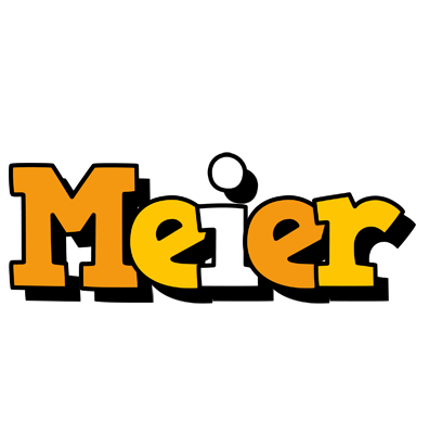 Meier cartoon logo