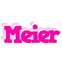 Meier dancing logo