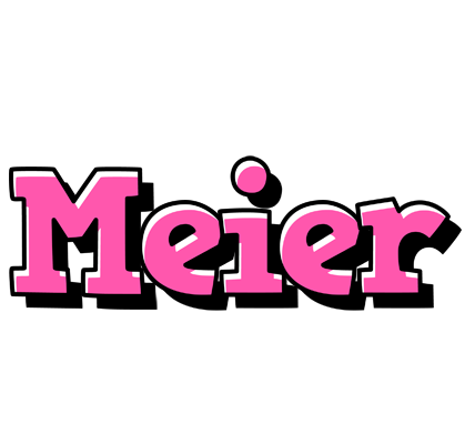 Meier girlish logo