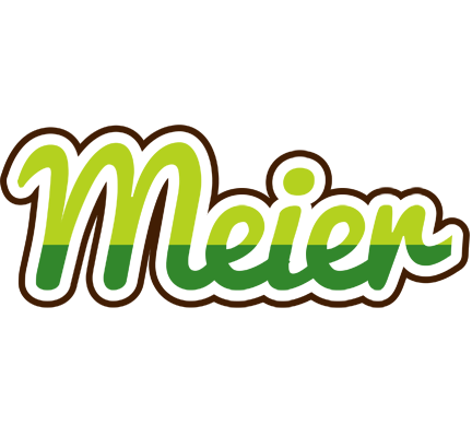Meier golfing logo
