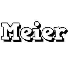 Meier snowing logo