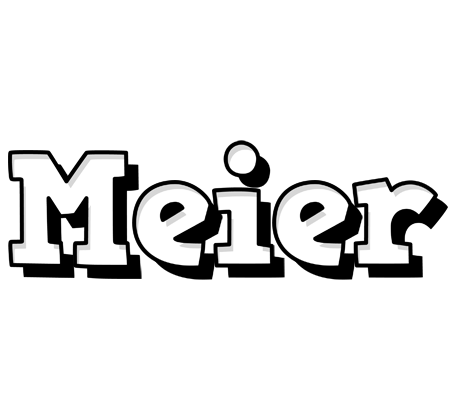 Meier snowing logo