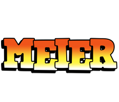 Meier sunset logo