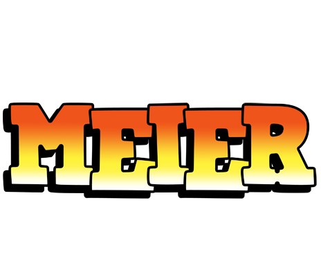 Meier sunset logo